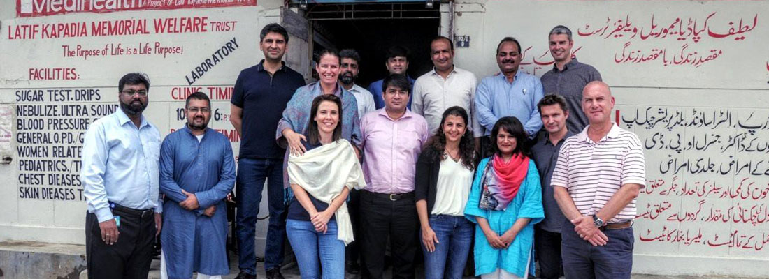 Mr Sabir Sami, Trustee LKMWT visited the MediHealth Clinic-1